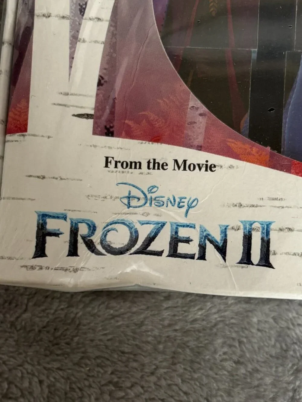 Disney Frozen 2 Wooden Cubes Blocks Puzzle Boxed Set Sealed Kids Made Czech Dino